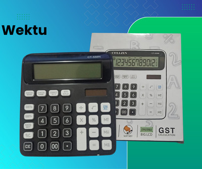 WEKTU BBC035 DigitPro 12/Big LCD/Soft Key/12Digits/35 Basic  Calculator(12 Digit)