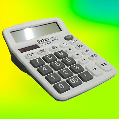 JPRO New A 12 Digit Dual Power Basic Calculator for Office Shop and Home Financial  Calculator(12 Digit)