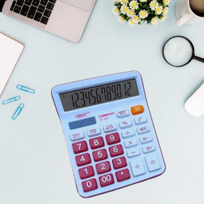 Alpha tech 72269PINKE27 Basic  Calculator(12 Digit)