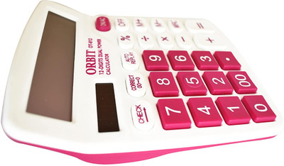 OFRD Popular Orbit Basic Calculator Solar & Battery Powered Calculating Machine Basic  Calculator(12 Digit)