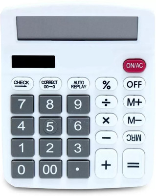 CITIIPLUZ CT612 Solar/Battery Powered 12 digit Basic Calculator CT612 Basic  Calculator(12 Digit)