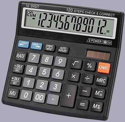 Hench HN-555N Best Basic Calculator_H47 Desktop Calculator_47 Financial  Calculator(12 Digit)