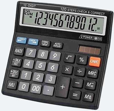 Hench HN-555N Best Basic Calculator_H396 Desktop Calculator_396 Financial  Calculator(12 Digit)