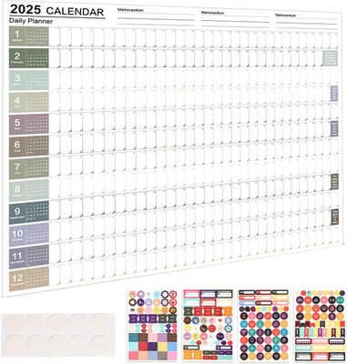 HASTHIP 3 Compartments Paper Calendar(Beige)