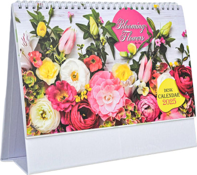 Vartanu Think Big Executive table calendar, size- 245 x 186 mm 2025 Table Calendar(Multicolor, Think Big desktop Calendar)