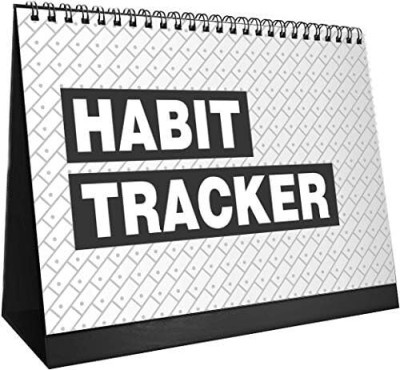 AccuPrints Habit Tracker desk (8 x 5.5) inch 2025 Table Calendar(Multicolor, Planner Calendar)