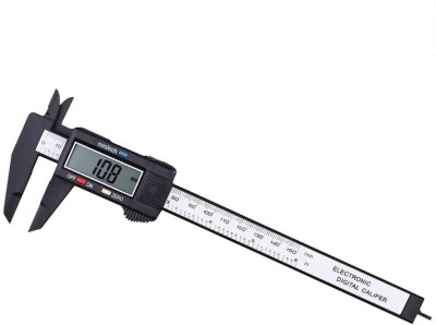 TRIVYOM Lcd Digital Electronic Carbon Fiber Vernier Caliper Gauge Micrometer (150 mm) 461523 Digital Caliper(150 mm)