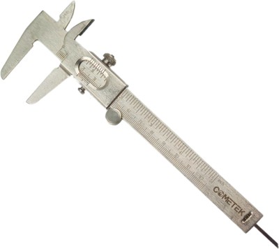 Comet COMETEK Vernier Caliper 125mm - 5 Inches - Least Count: 0.1 mm Vernier Caliper 12.5cm - 5 inches BY DIWAKARINSTRUMENTS Vernier Caliper(0-125 mm)