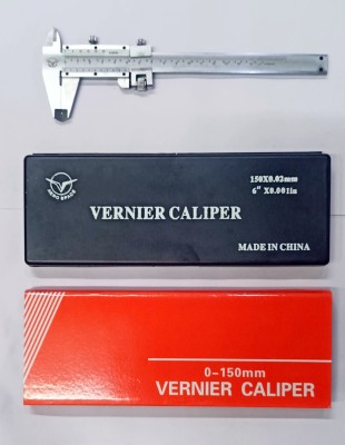 BALRAMA 0-15 Cm / 6 Inch / 150 Mm Aerospace Vernier Caliper Fine Adjustment Measurement Gauge with Fine adjustment 150mm / 6 inch with High Accuracy Vernier Caliper(0-150 mm)