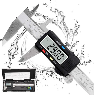 s r enterprise S.R.ENTERPRISE AROSPASE DIGITAL CALIPER VERNIE 200mm Digital Micrometer Caliper Gauge Vernier Caliper with Large LCD Screen Digital Caliper(0-200 mm)