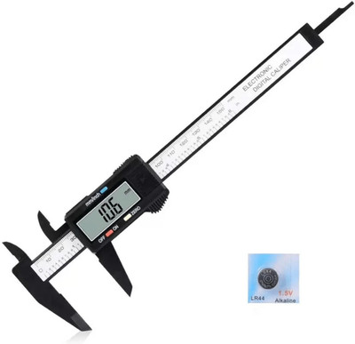 GoodsBazaar MASS PRO Electronic Digital Vernier Caliper with Extra Large LCD Screen . Digital Caliper(150 mm)