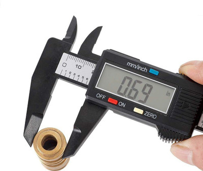 Flareza Plastic Fiber Body 150 mm 6 Inch LCD Electronic Vernier Caliper Gauge Micrometer Electronic Digital Caliper(150 mm)