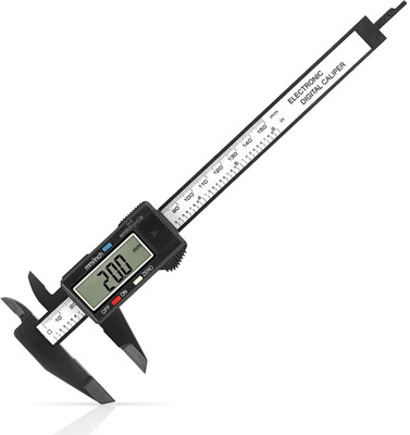 amiciTools 150mm Digital Vernier Caliper – ABS Plastic Body High Precision Measuring Tool with LCD Display, Inch/MM Conversion Digital Caliper(150 mm)