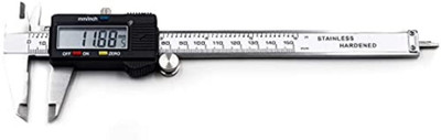 Betlex digital vernier calipers thickness measuring Tool 0-6 in/0-150 mm with large LCD screen electronic Vernier Caliper(0 - 6''/ 0 -150 mm)