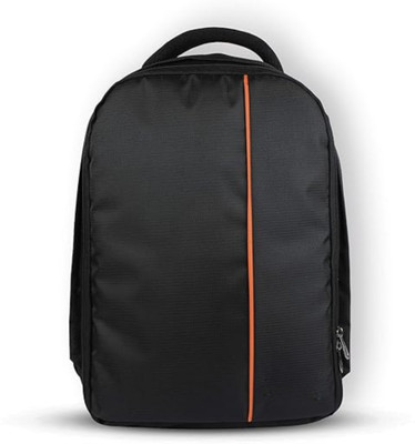 Carry Trip DSLR / SLR Lens Camera Bag 1 Compartment, Side 2 Bottle Pouch Water Resistant  Camera Bag(Black)