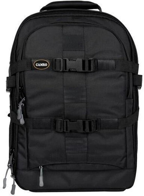 Camro Anti Theft DSLR Camera Waterproof Backpack with Laptop pocket and Rain Cover. Adjustable Compartments.  Camera Bag(Black)