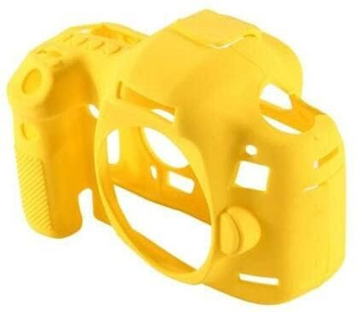 Lamkoti 5DMark3 camera silicone rubber protective body case cover for canon 5DMark3 camera  Camera Bag(Yellow)