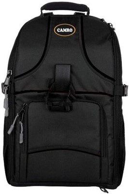 Camro CB29 Waterproof Backpack For Dual Camera  Camera Bag(Black)