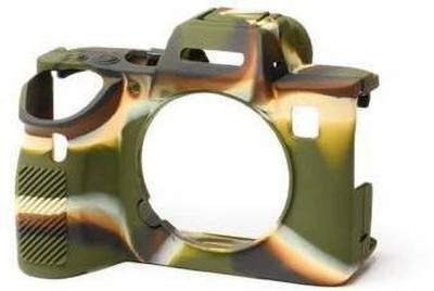 Lamkoti A7rIV Silicone protective rubber body case camera cover  Camera Bag(Camouflage)