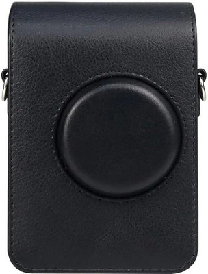 Stela PU Leather Case Bag Compatible with Fujifilm Instax Mini Evo Camera top Open  Camera Bag(Black)
