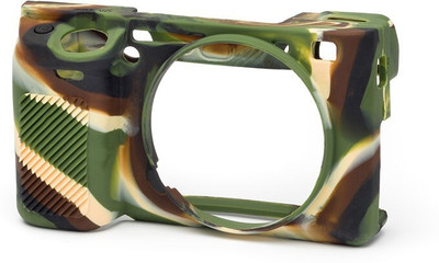 Lamkoti Camera Silicone Protective Camera Case Cover Compatible with Sony A6300  Camera Bag(Camouflage)