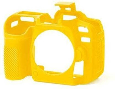 Camaura Silicone Protection Cover Case for Nikon D7500  Camera Bag(Yellow)