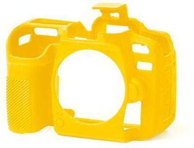 Camaura Silicone Protective Camera Case Cover for Nikon D7500  Camera Bag(Yellow)