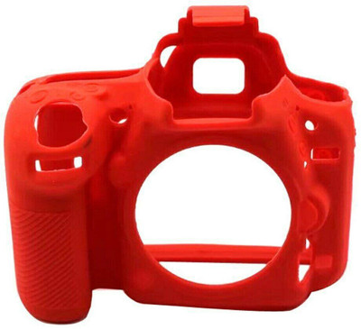 Picmaa D7100 camera silicone protective body camera cover for Ni_kon D7100 camera  Camera Bag(Red)
