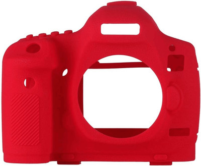 DIGICLIMBER Canon 5D Mark III RED Professional Silicone Rubber Detachable Protective Camera Case Cover, ONLY  Camera Bag(Red)