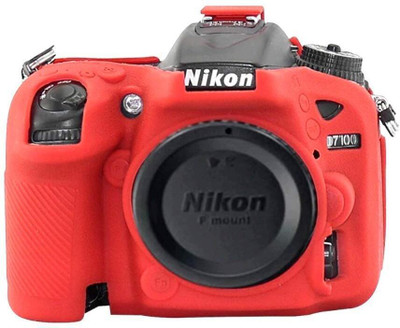 DIGICLIMBER D7100/D7200 Camera silicon cover For Niko-n Only cover  Camera Bag(Red)