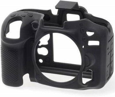 Camstuffs D7100/7200 silicone protective body cover compatible with DSLR  Camera Bag(Black)