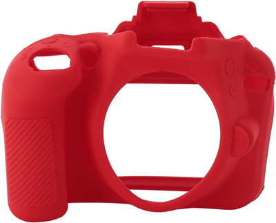 DIGICLAMBO D3300/D3400 silicone protective body camera cover for Nikon camera  Camera Bag(Red)
