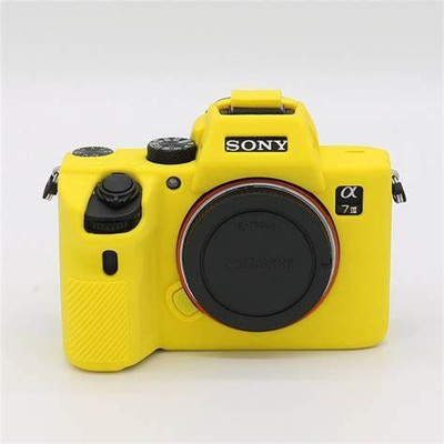 digiclicks Silicone Protective Camera Cover for Alpha A7-M3/A7M lll Camera- YELLOW  Camera Bag(Yellow)
