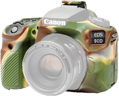 DIGICLIMBER 90D Camera Silicon cover For Cano-n Only Camera cover  Camera Bag(Camouflage)