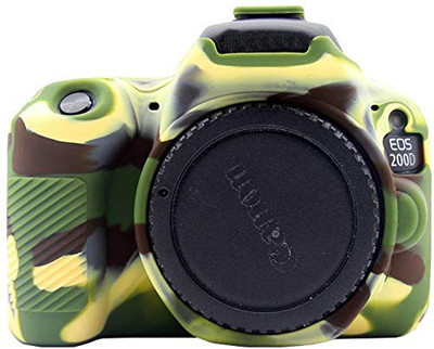 Amabu 200D camera silicone protective body camera cover for canon 80D camera  Camera Bag(camouflage)