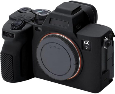 SUPERNIC Silicone Camera Case for Sony  Camera Bag(Black)