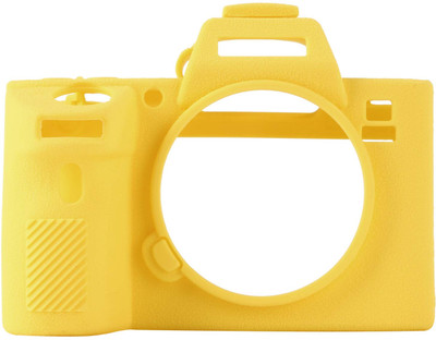 DIGICLAMBO A7 Mark3 ILCE-7RIII A73 A7R3 Camera silicon cover Yellow  Camera Bag(Yellow)