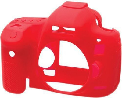 Picmaa camera silicone body protective camera case compatible  Camera Bag(Red)