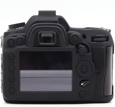Lamkoti Nikon D7000 Silicone camera protective case cover  Camera Bag(Black)
