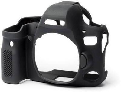 Camstuffs 6DMII silicone protective body cover compatible with DSLR  Camera Bag(Black)