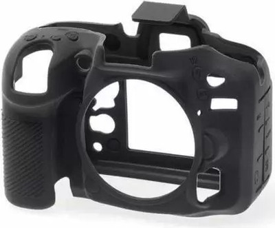 DIGICLAMBO D7100/7200 silicone protective body cover compatible with DSLR  Camera Bag(Black)