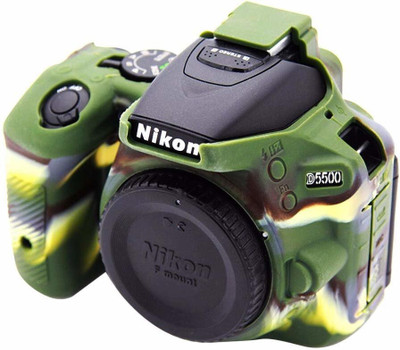 Camstuffs Camera cover nikon D5500/5600 silicone protective body camera cover for nikon  Camera Bag(camo)