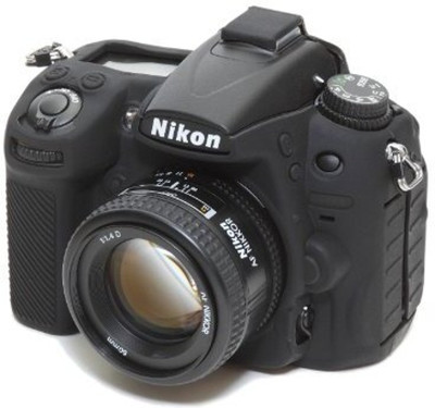 Camaura Silicone Protection Cover Case for Nikon D7000  Camera Bag(Black)