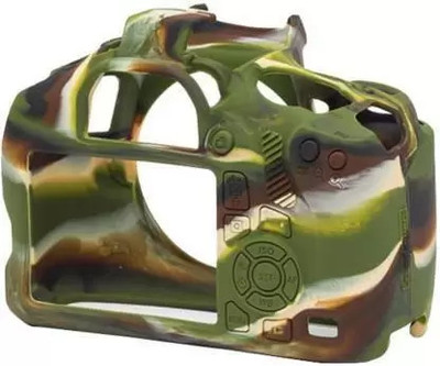 DIGICLAMBO 1200D/1300D/1500D camera silicone protective body camera cover for canon 1300d  Camera Bag(Camouflage)