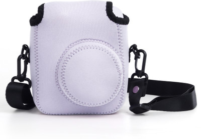 Zikkon Instax Mini 12 Purple Elastic Protective Camera Case  Camera Bag(Purple)