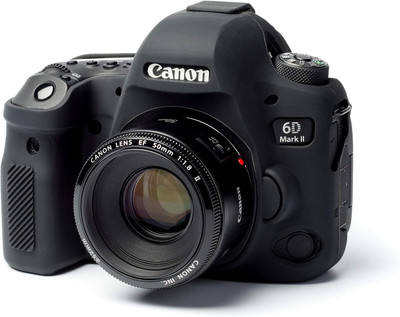 DIGICLAMBO EOS 6D Mark 2 Black Camera Silicon cover  Camera Bag(Black)