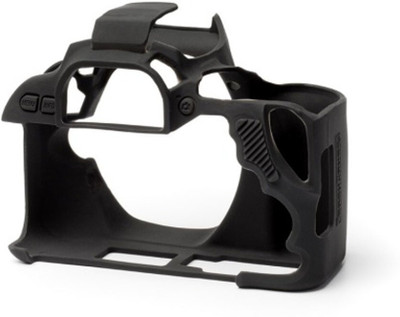 Picmaa Camera Silicone Protective Camera Case Cover Compatible with 200D (Black)  Camera Bag(Black)