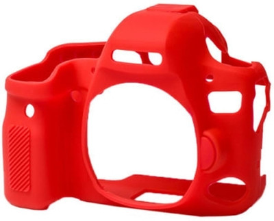 Camstuffs D3500 Silicone rubber protective body case cover for Nikon D3500  Camera Bag(Red)