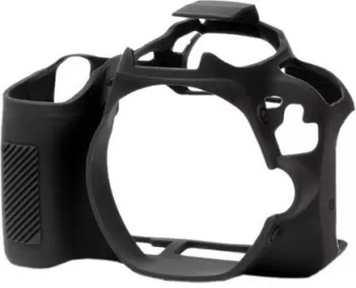 Onkliq 200D Silicone Cover Compatible with Canon 200D Camera  Camera Bag(Black)