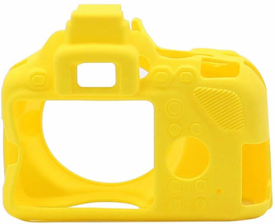 Camaura Silicone Cover Protective Camera Case Cover for Nikon D3500 Camera Case-Yellow  Camera Bag(Yellow)